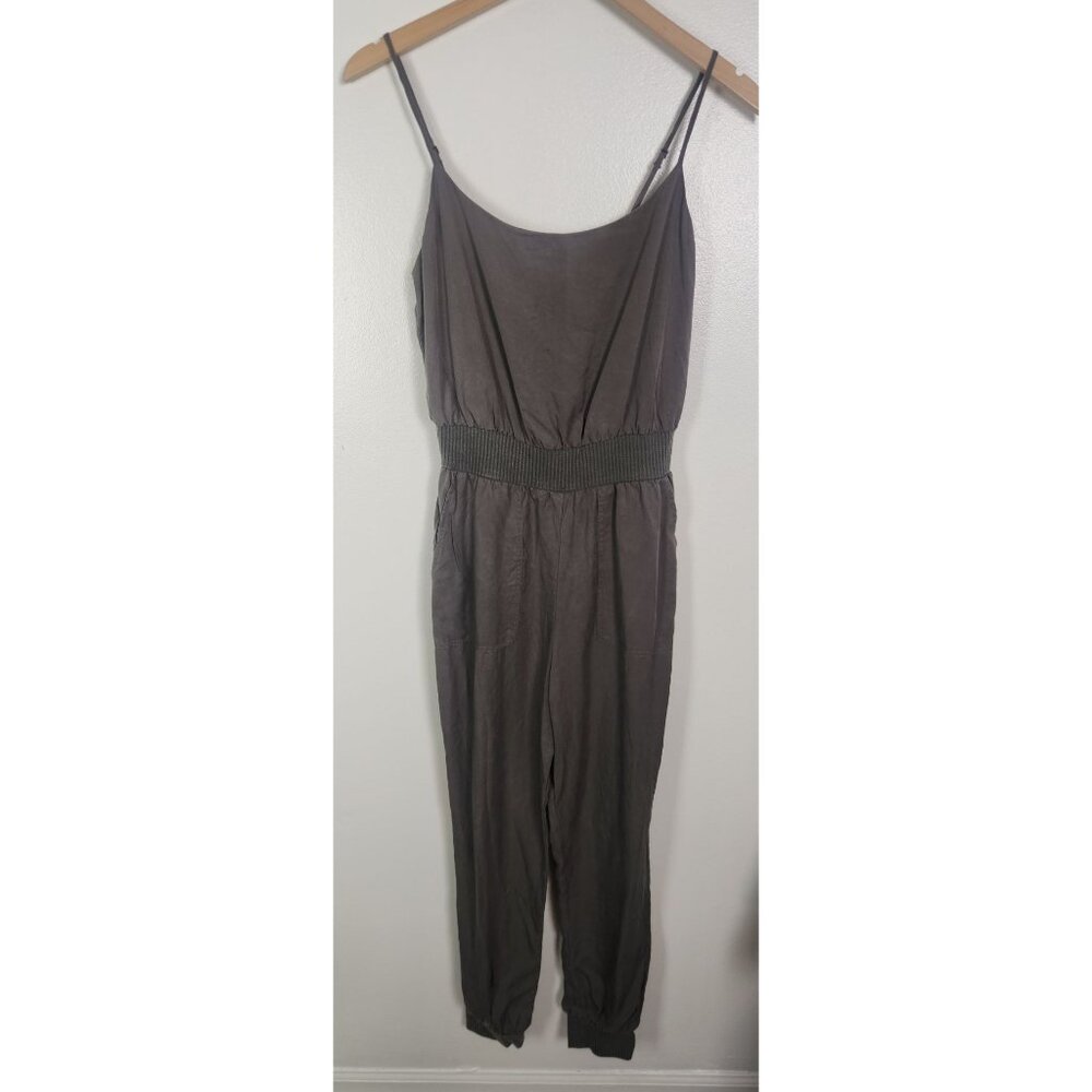By Anthropologie Women's Sz. XS Grey Tank Jumpsuit